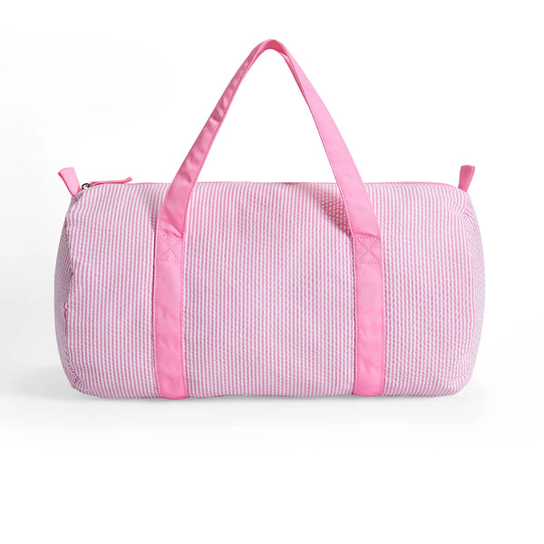 Seersucker Duffle Bag