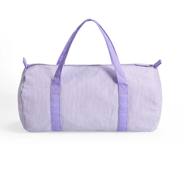 Seersucker Duffle Bag
