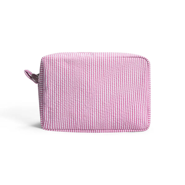 Seersucker Cosmetic Bag