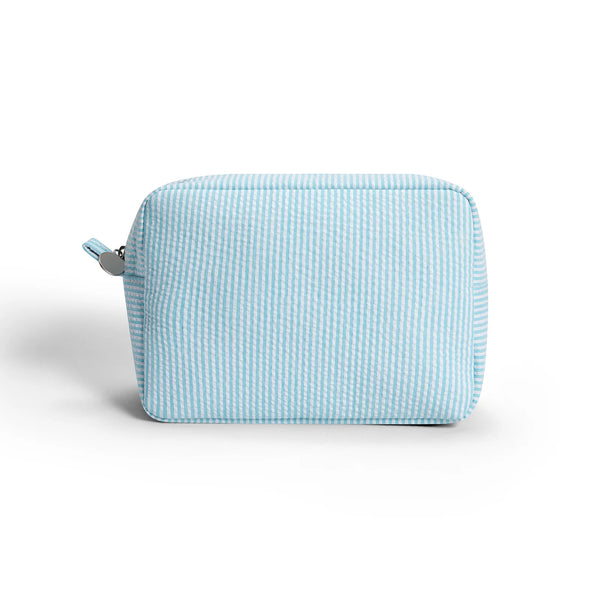 Seersucker Cosmetic Bag