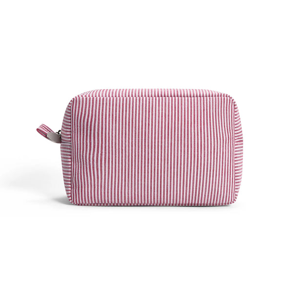 Seersucker Cosmetic Bag