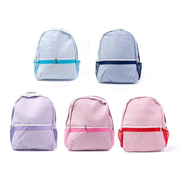Seersucker Backpack