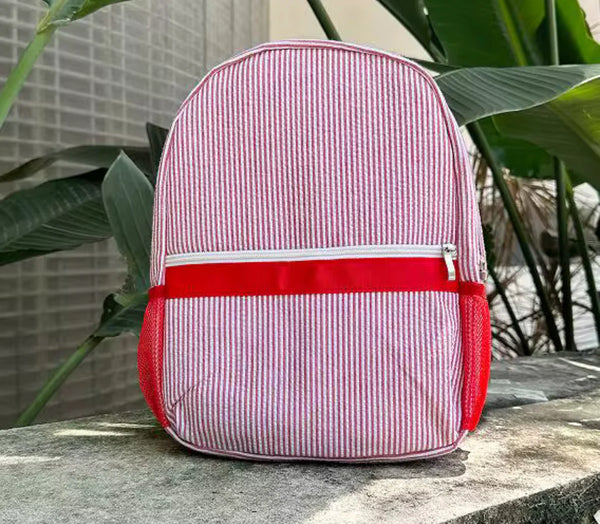 Seersucker Backpack