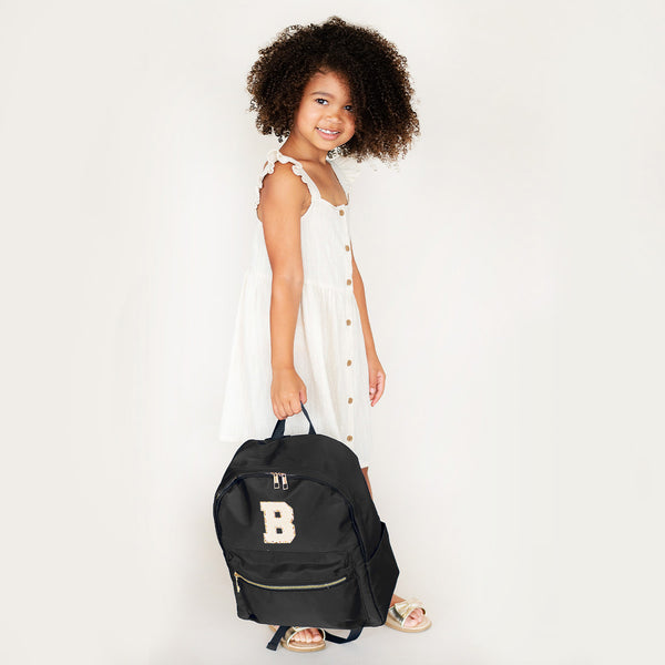 Monogrammed Nylon Backpack