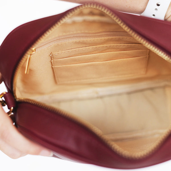 Leather Crossbody Purse