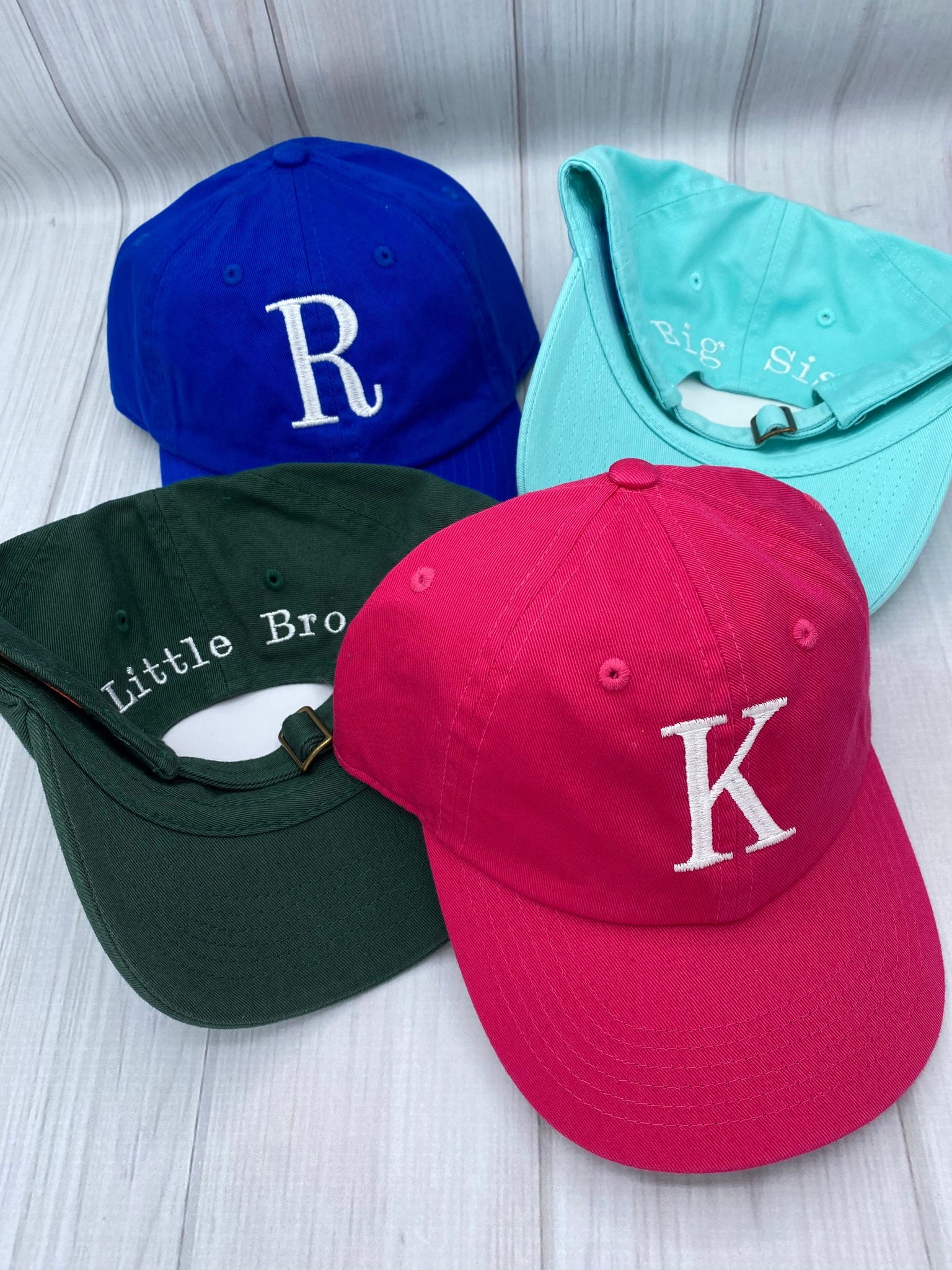 Monogrammed Kids Baseball Hat, Personalized Youth Baseball Hat, Baby Baseball Cap, Toddler Hats, Personalized Back Arch Baseball hat