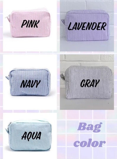 Personalized Baby Duffle Bag , Monogram Seersucker Duffel, Personalized seersucker duffel bag, Baby travel bag, Monogrammed Baby Gifts