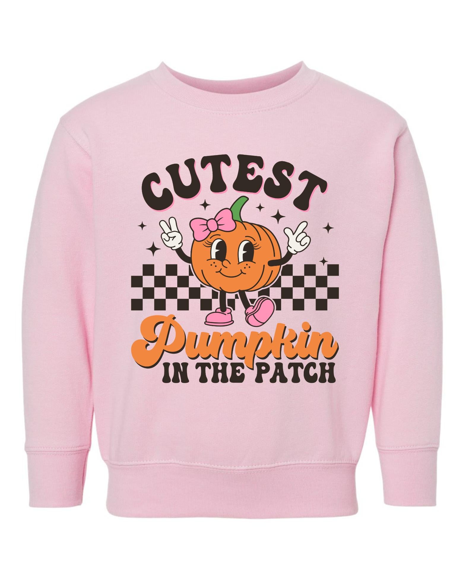 Cutest Pumpkin Sweatshirt, Pumpkin Kids Sweatshirt, Coolest Pumpkin Toddler Sweatshirt, Toddler Halloween Shirt, Kids Fall Sweatshirt