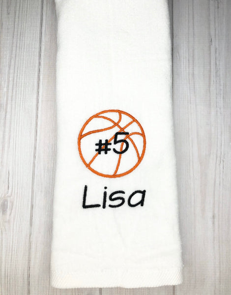 Personalized Basketball Towel