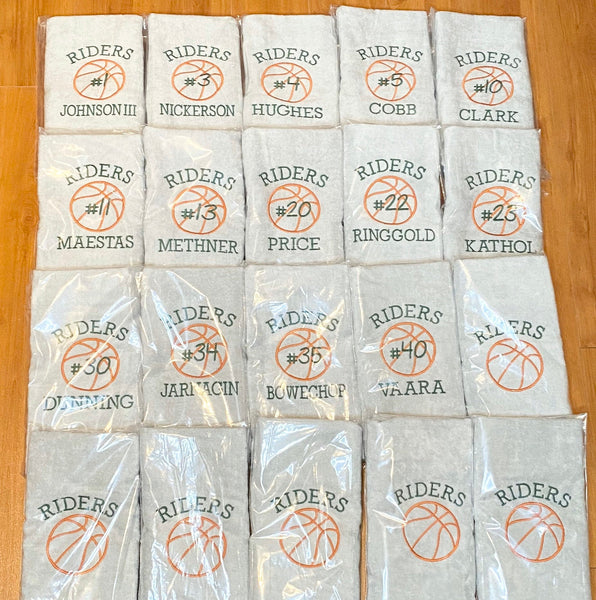 Personalized Basketball Towel