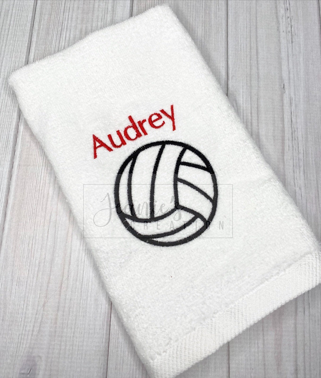 Personalized Volleyball Towel