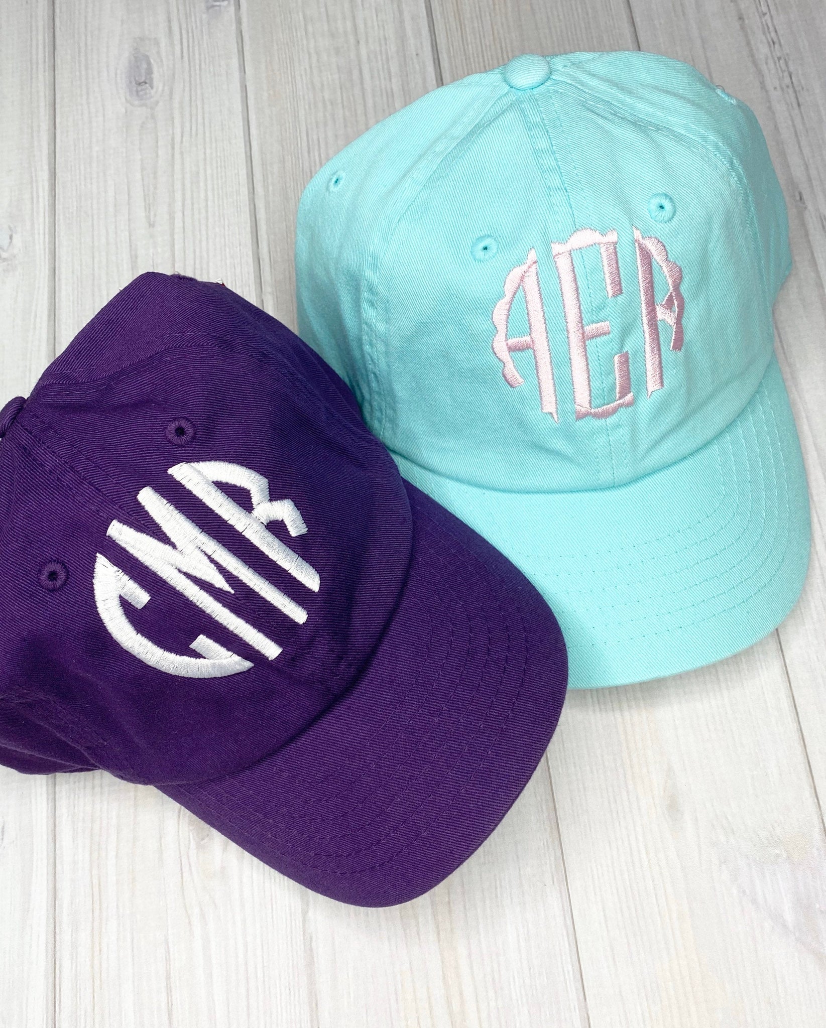 Monogrammed Kids Baseball Hat