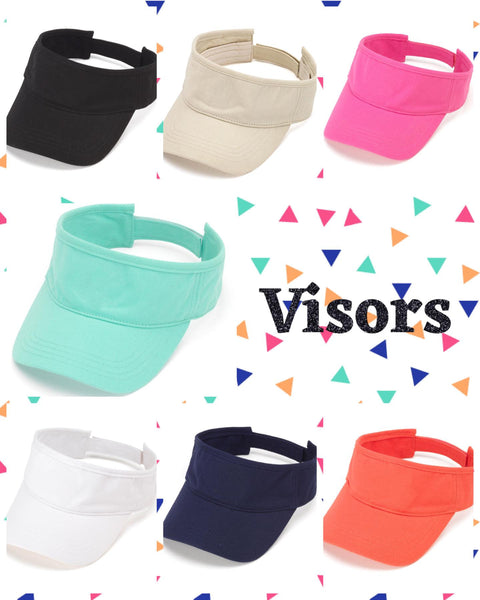Monogrammed Adult Sun Visor