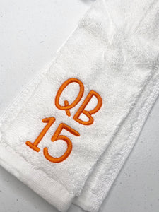 Personalized Quarterback Football Towel